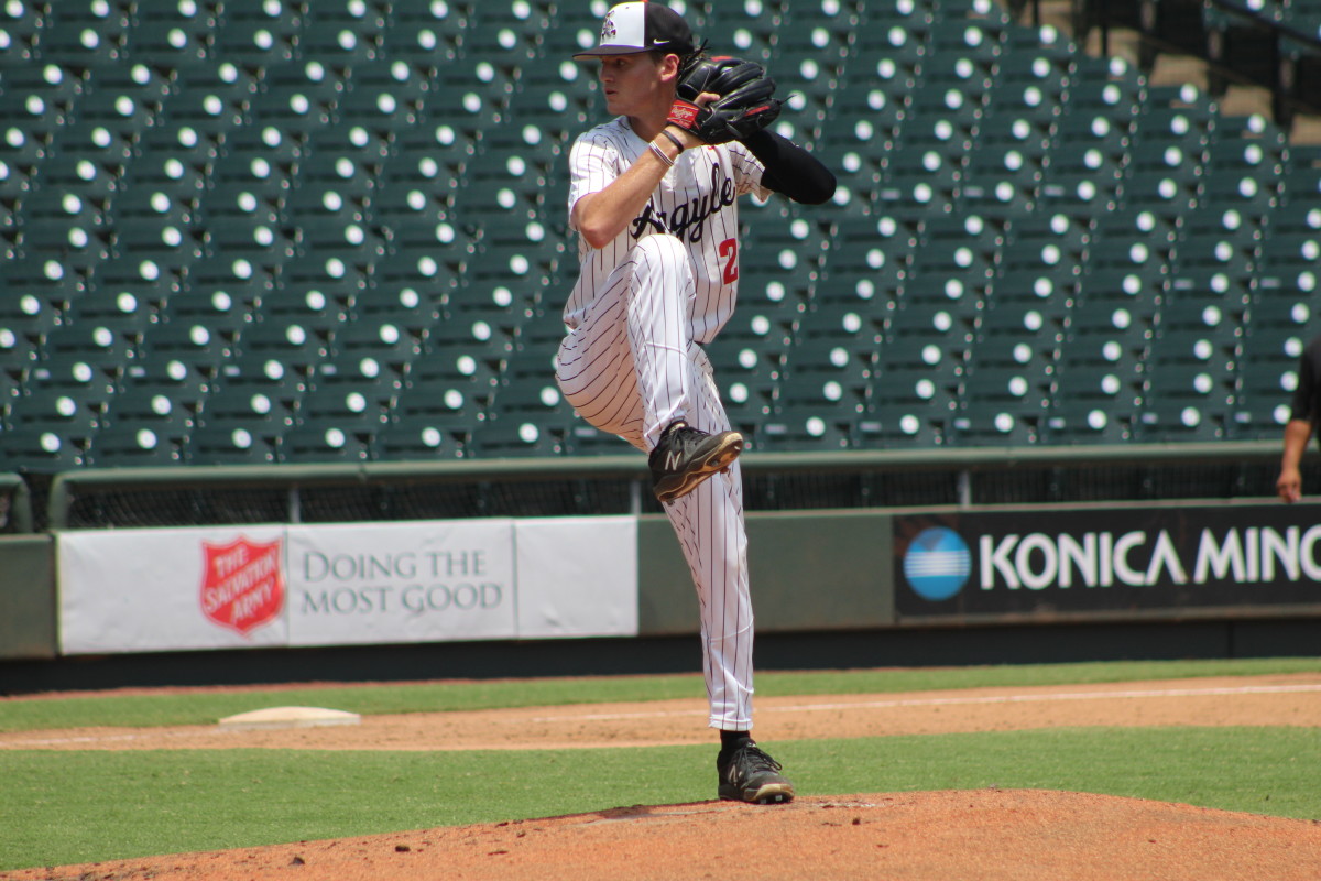 Magnolia West Argyle 5A UIL state championship Texas baseball playoffs 061023 Andrew McCulloch 38